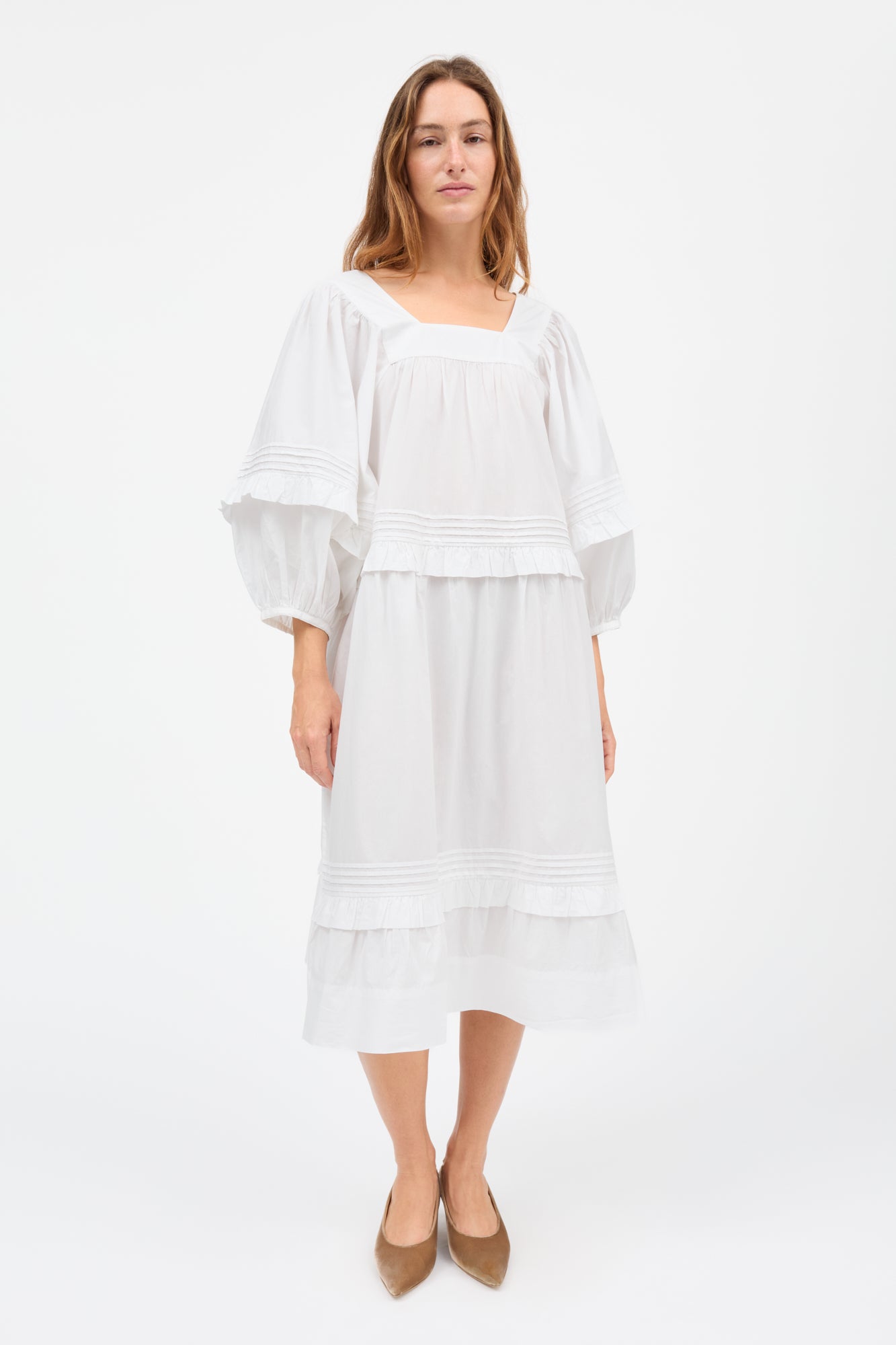 Skall Studio Alice dress Dress Optic white