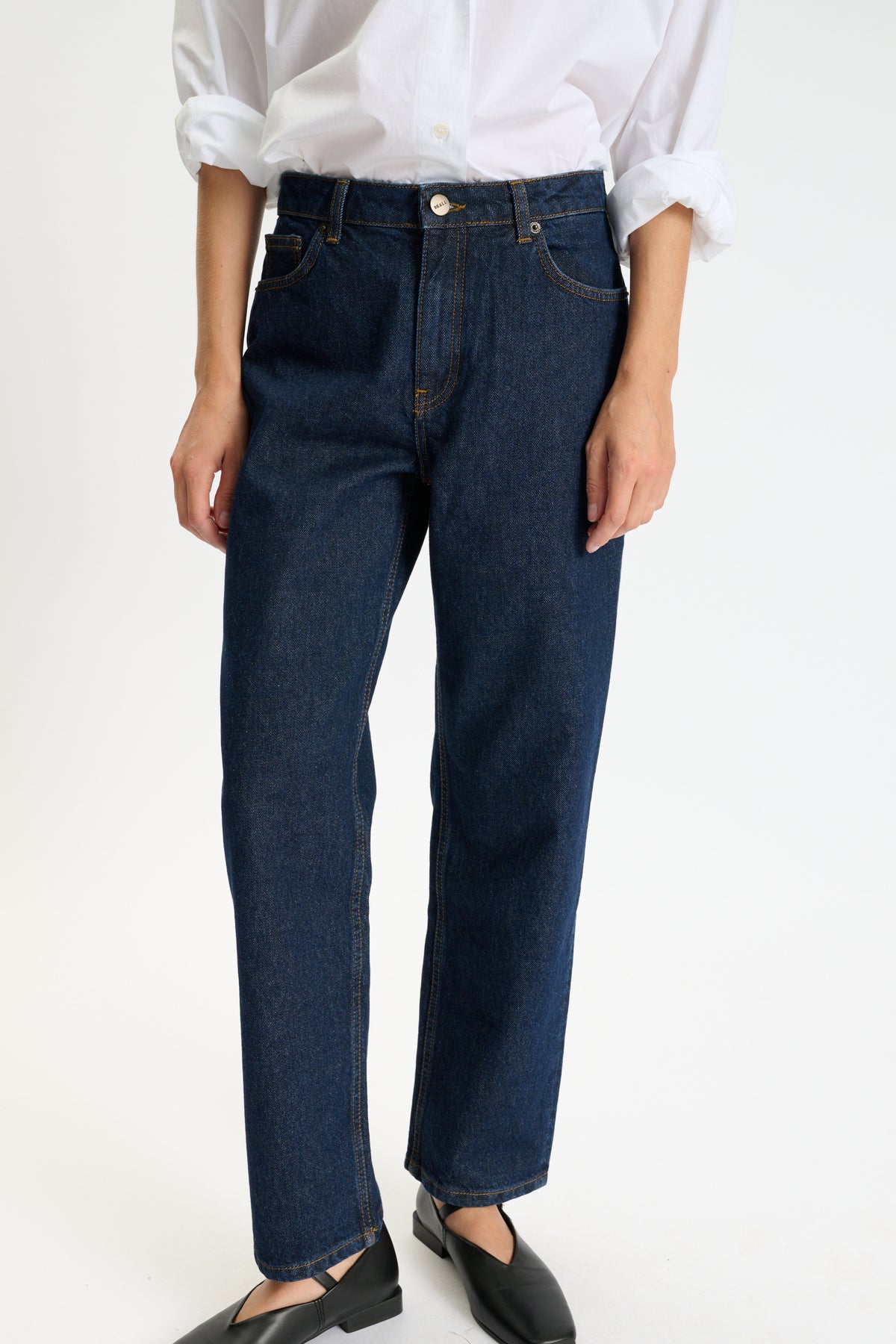 Skall Studio Allison cropped jeans Jeans Indigo blue