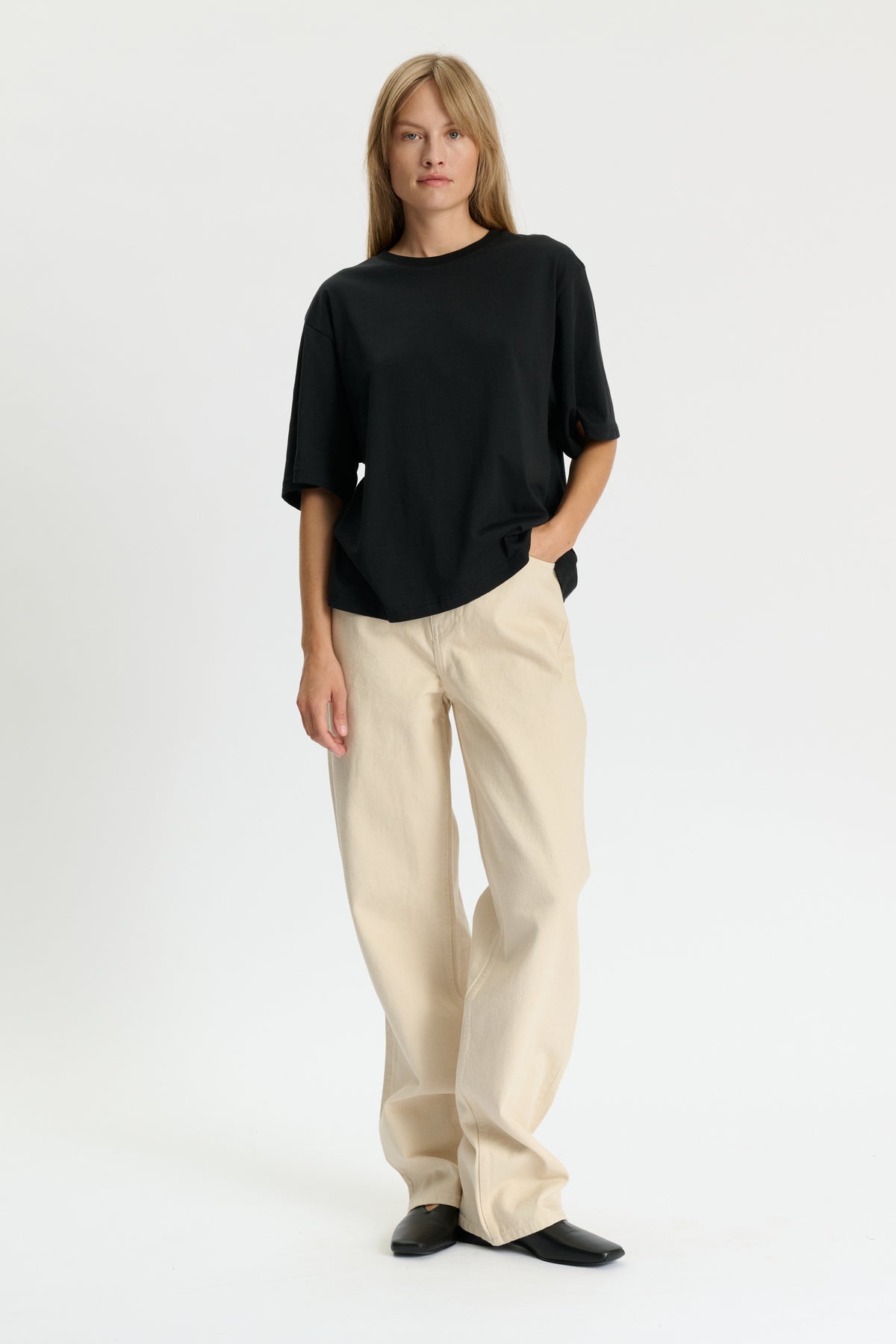 Skall Studio Andy oversize tee T-shirt Black