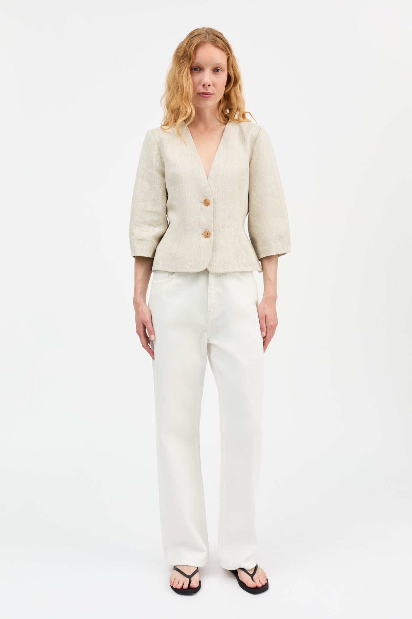 Skall Studio Belleville blazer Blazer Light linen
