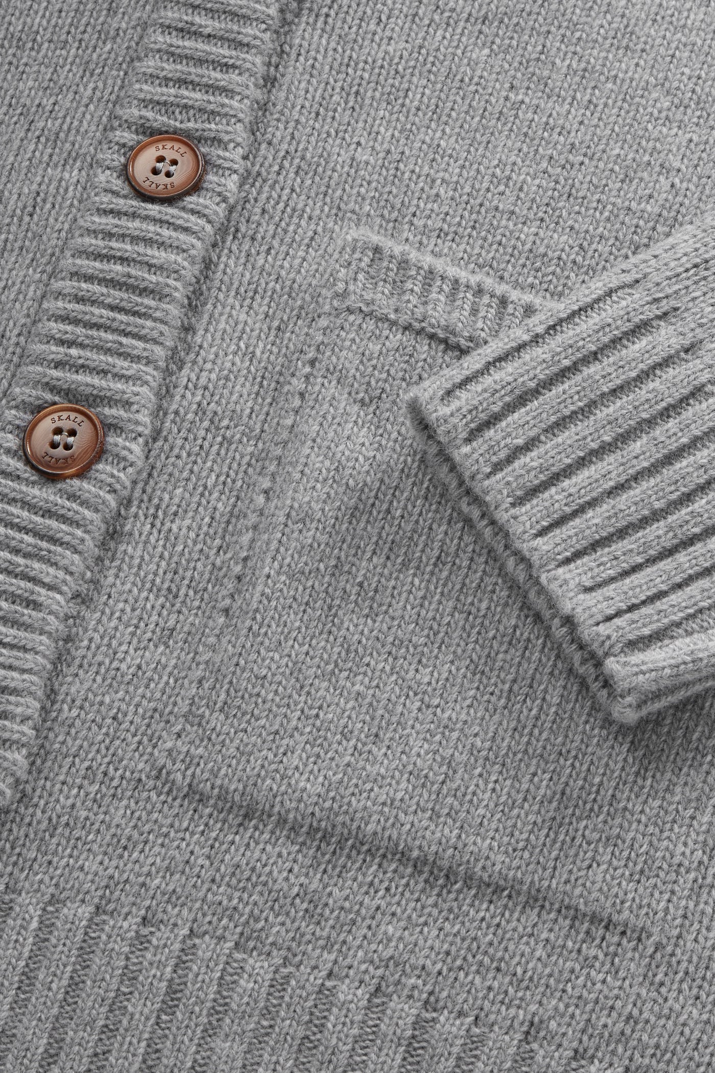 Skall Studio Beti cardigan Cardigan Grey melange