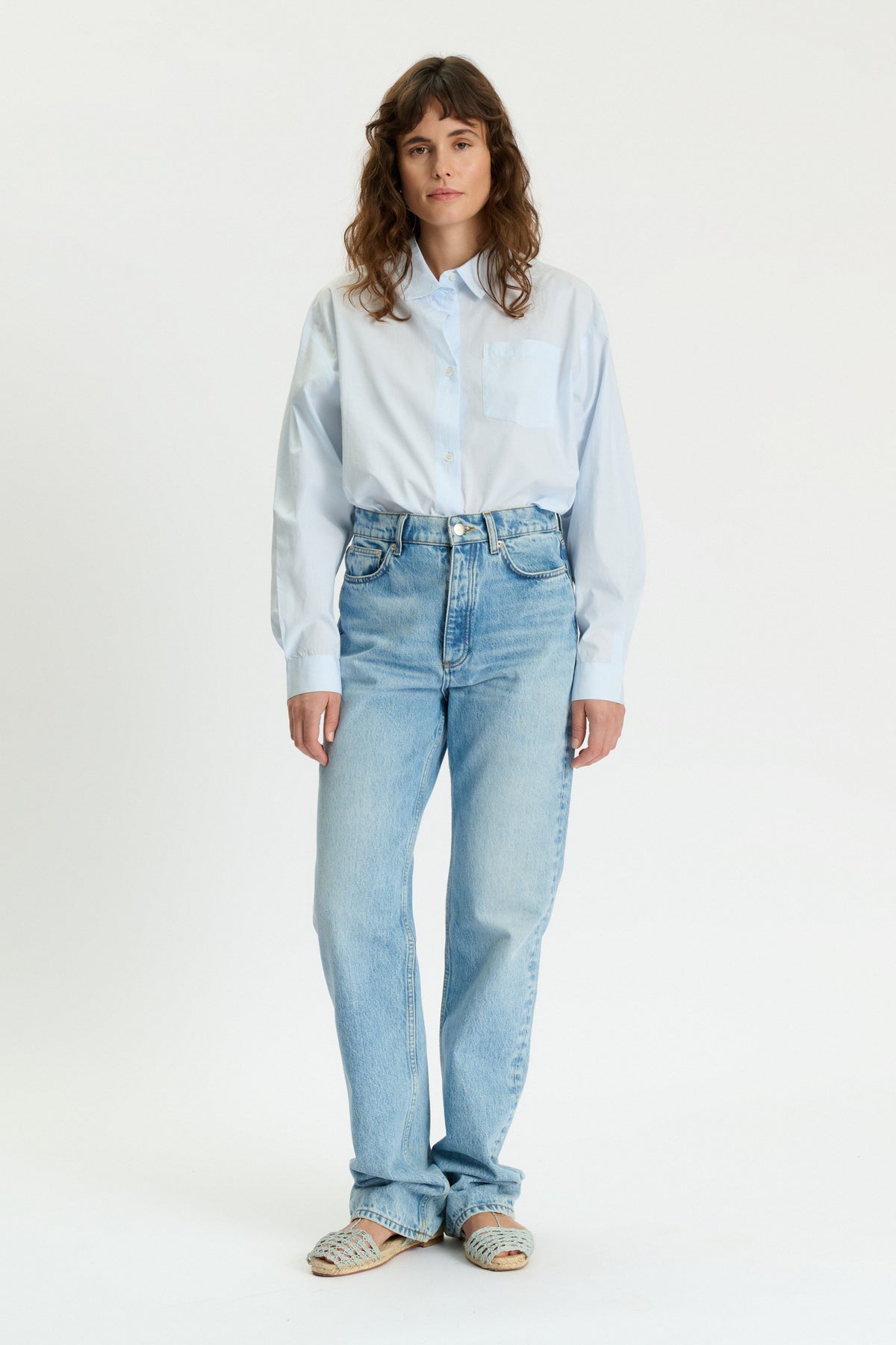 Skall Studio Edgar Shirt Shirt Light Blue