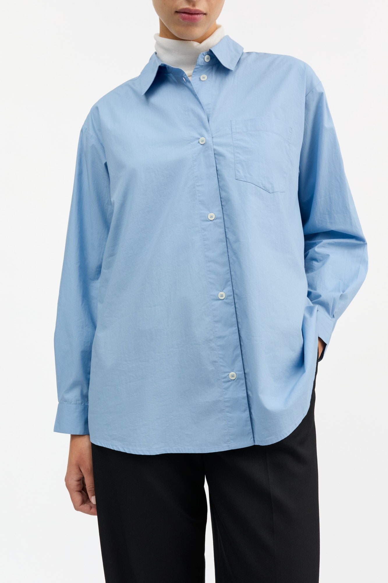 Skall Studio Edgar shirt Shirt Sky blue