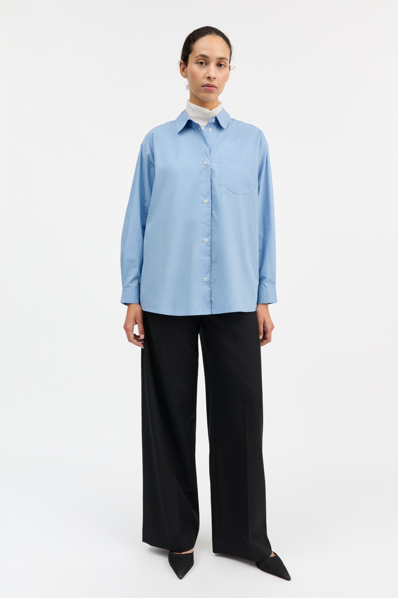 Skall Studio Edgar shirt Shirt Sky blue