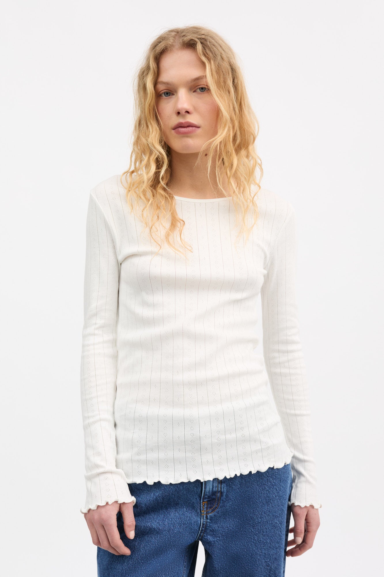 Skall Studio Edie blouse Blouse Off white