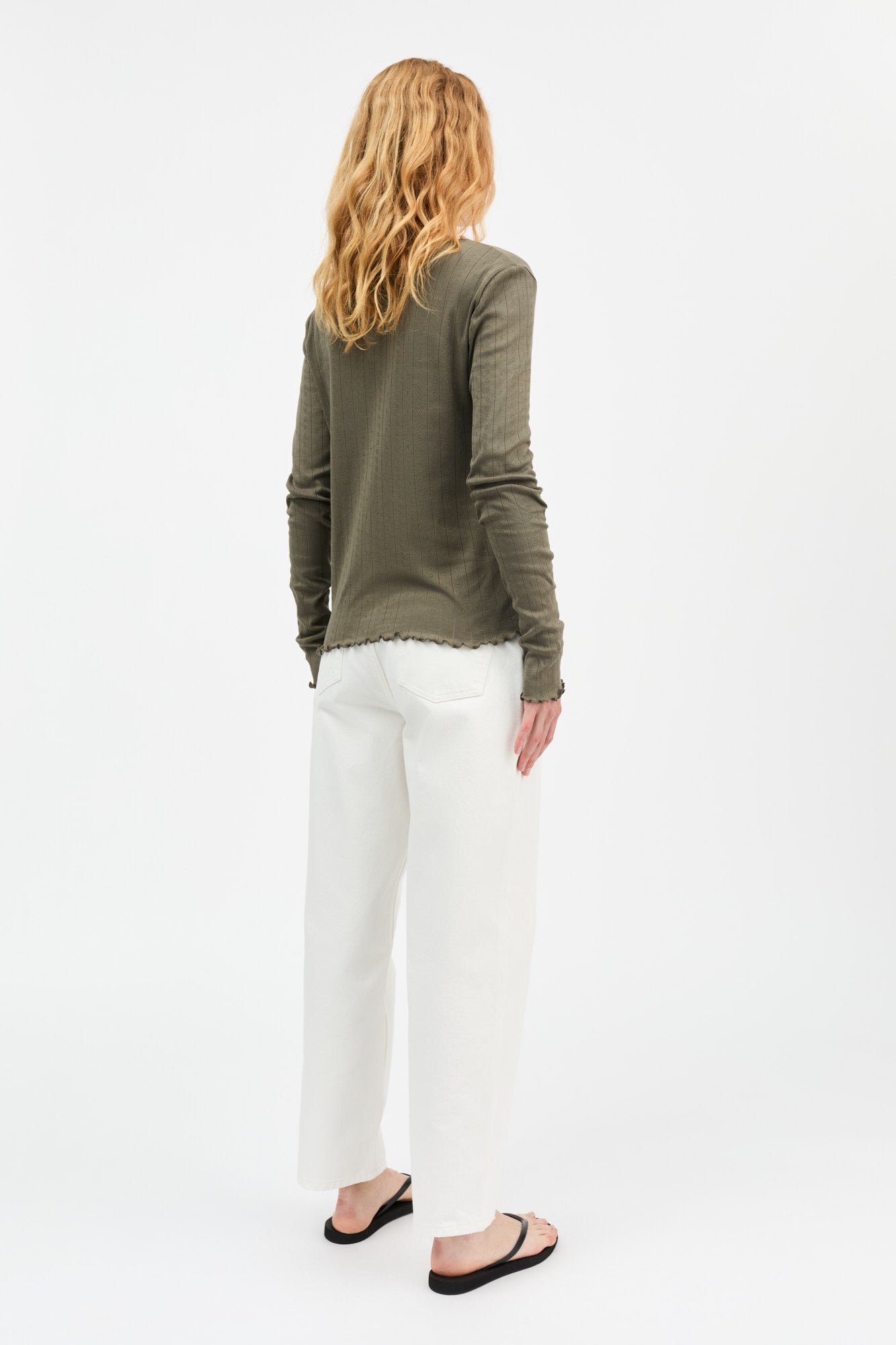 Skall Studio Edie cardigan Cardigan Olive