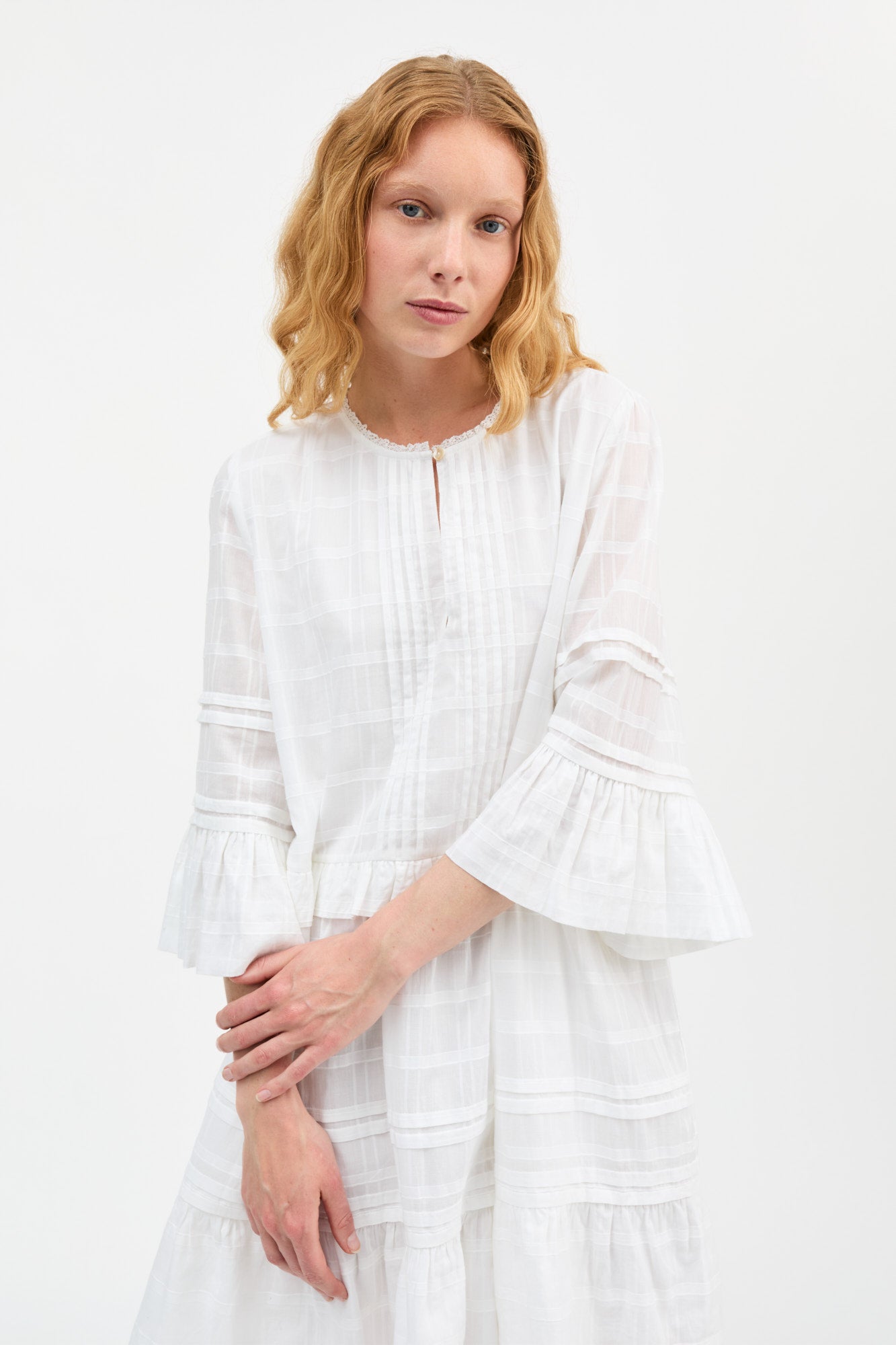 Skall Studio Fiore dress Dress Optic white