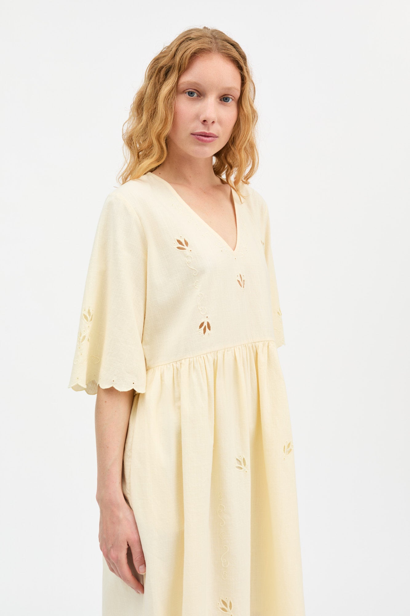 Skall Studio Fleurie dress Dress Buttermilk