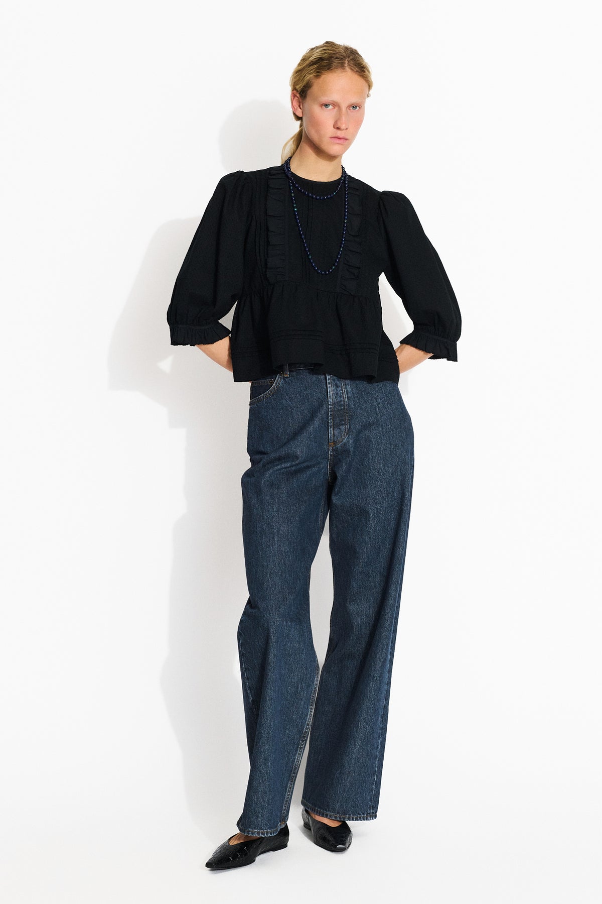 Skall Studio Florentia blouse Blouse Black