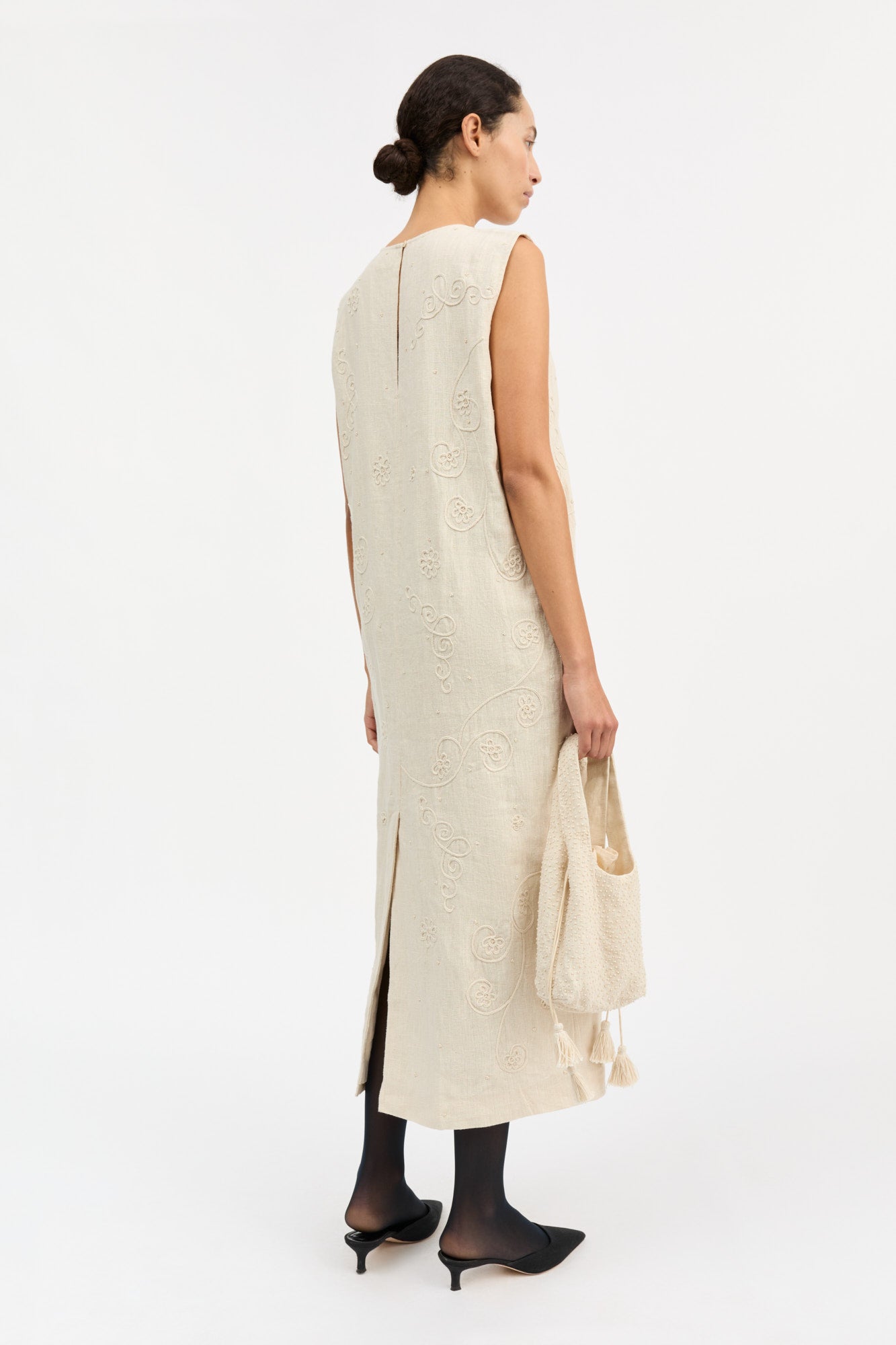 Skall Studio Fountain dress Dress Ecru