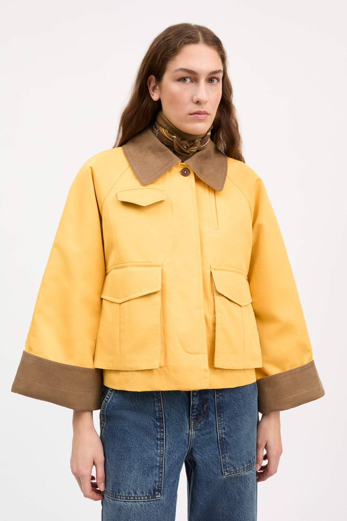 Skall Studio Gaby city jacket Jacket Marigold yellow