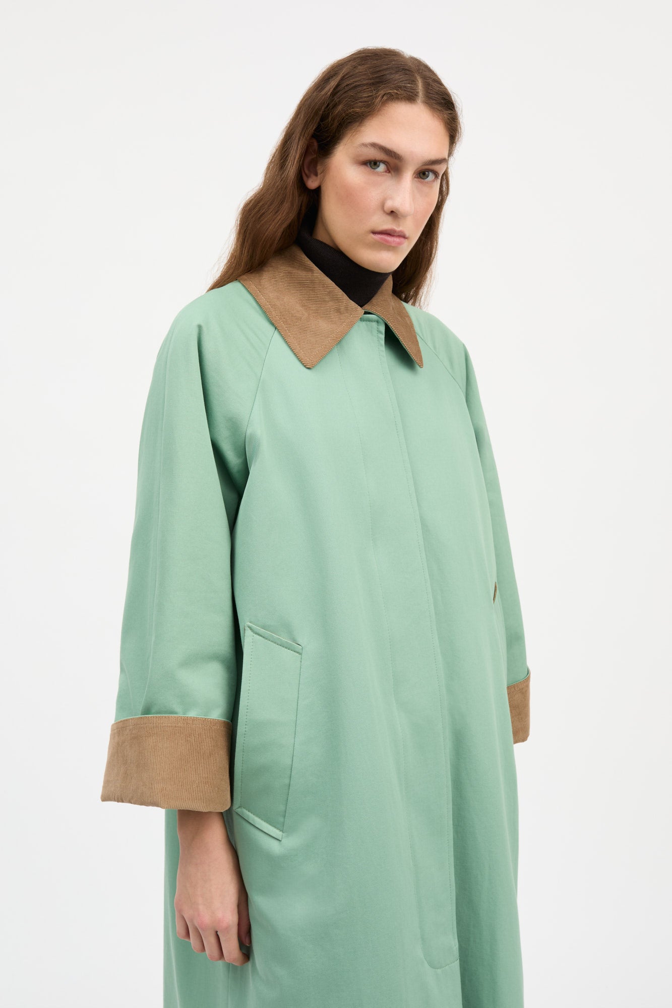 Skall Studio Gaby coat Coat Sage green