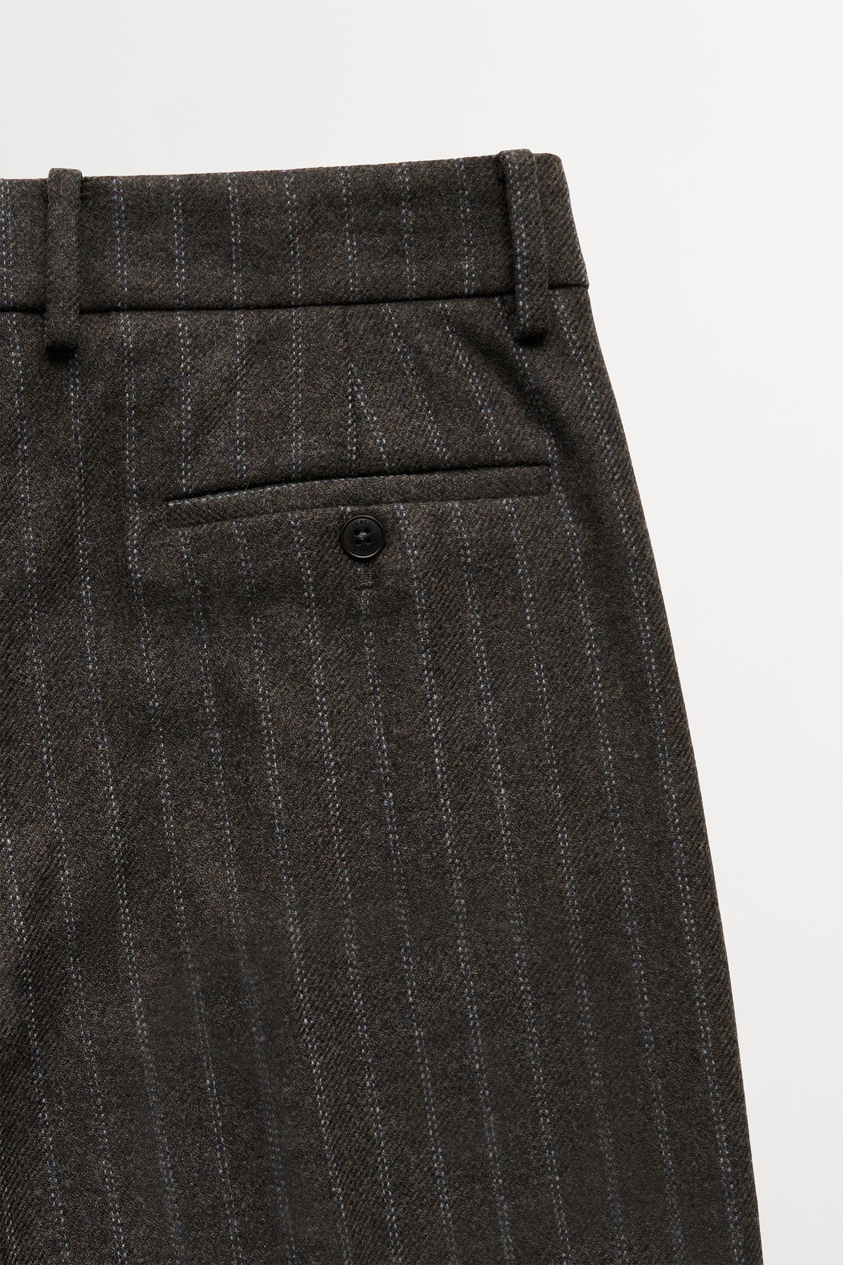 Skall Studio Harry trousers Pants Brown/Black pinstripe