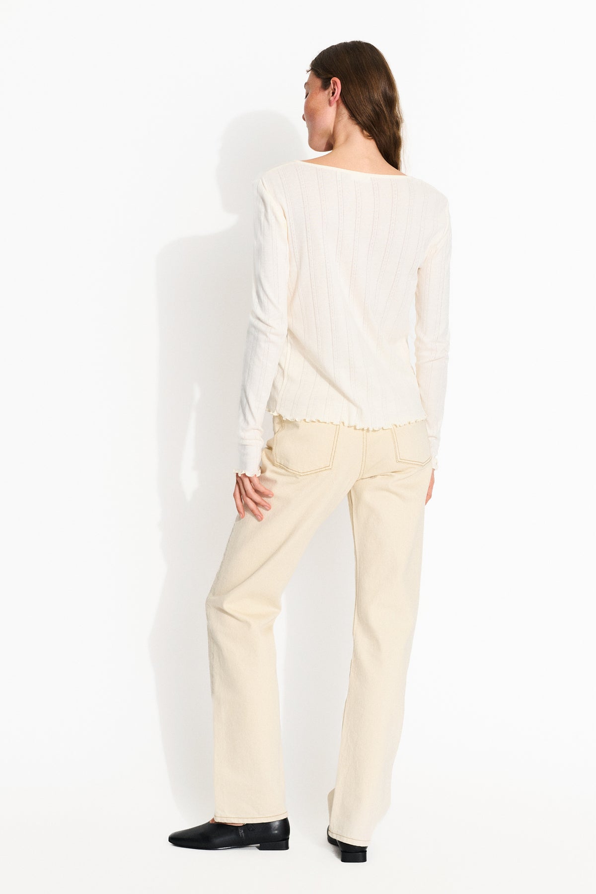Skall Studio June cardigan Cardigan Ecru
