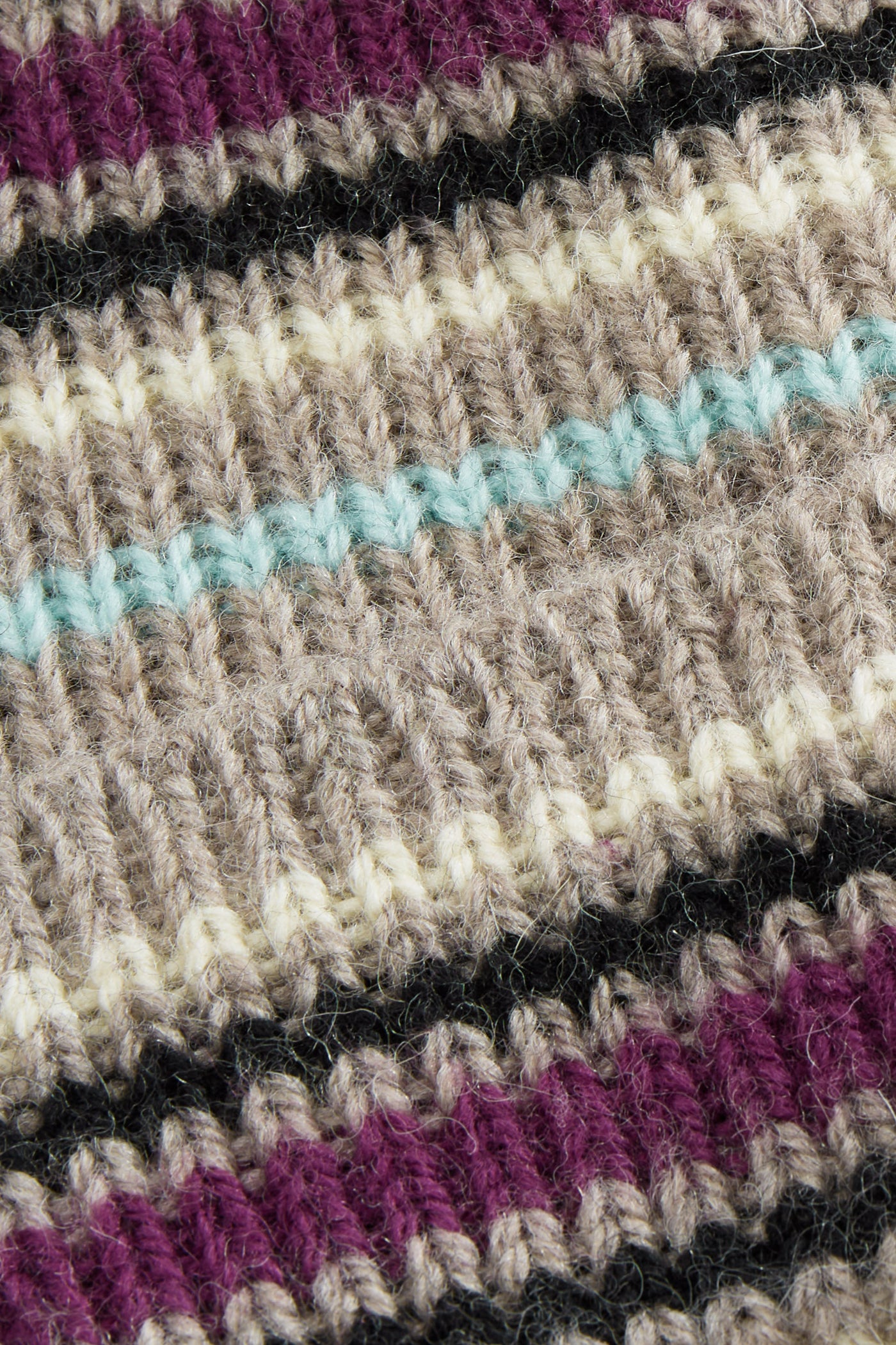 Skall Studio Laura beanie Beanie Brown mélange/Multi