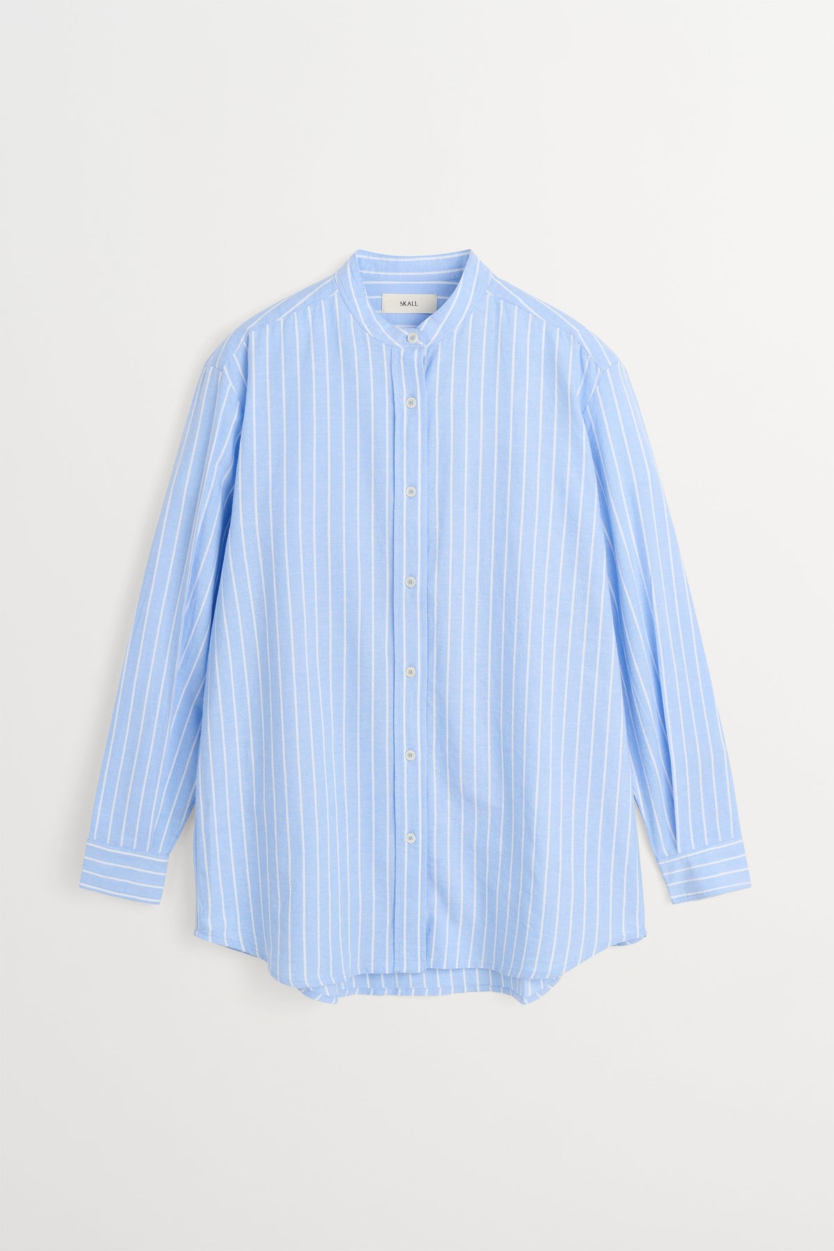 Skall Studio Lorenzo shirt Shirt Light blue/Off-white stripe