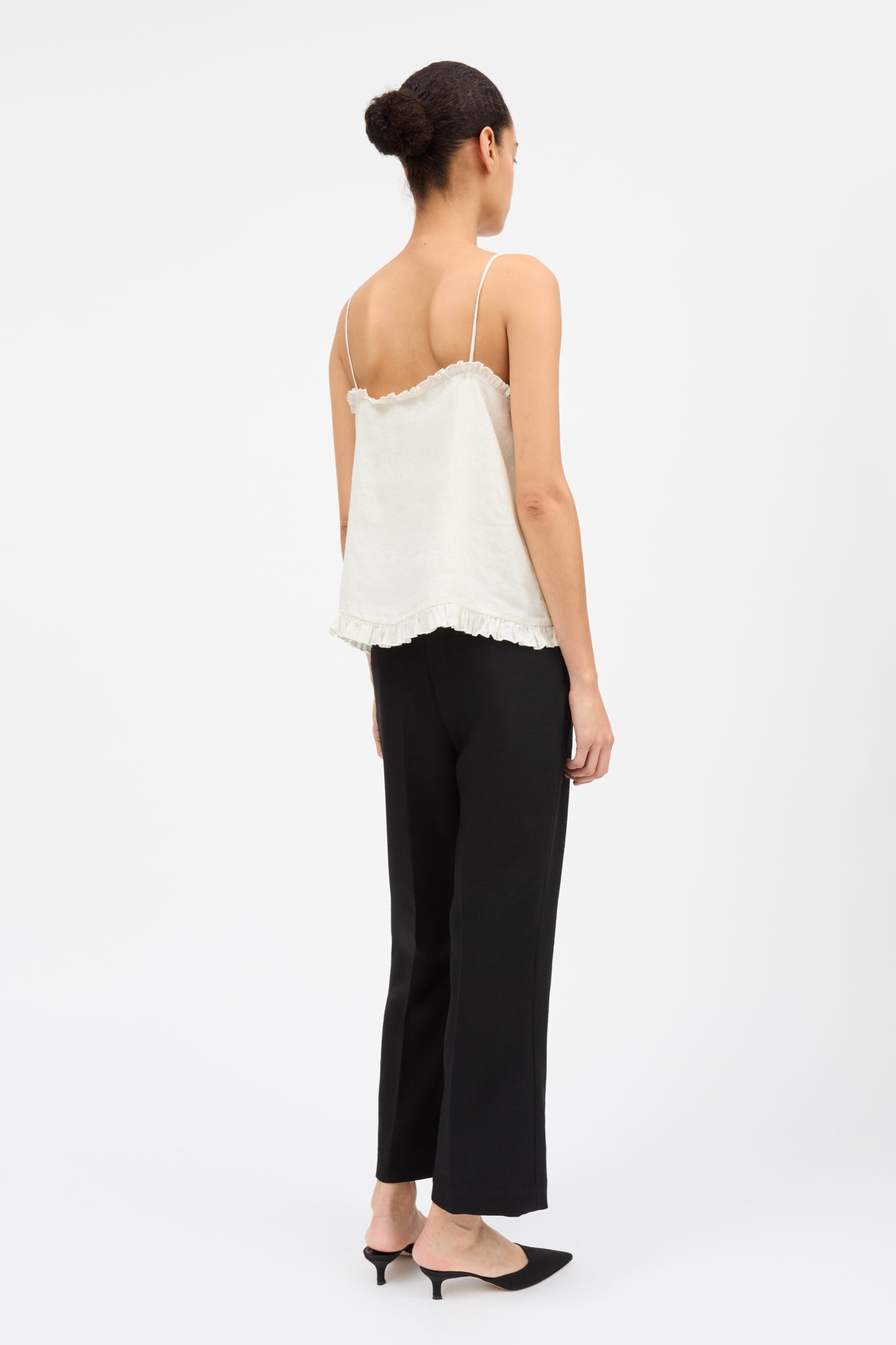 Skall Studio Madeleine cami top Top Ecru