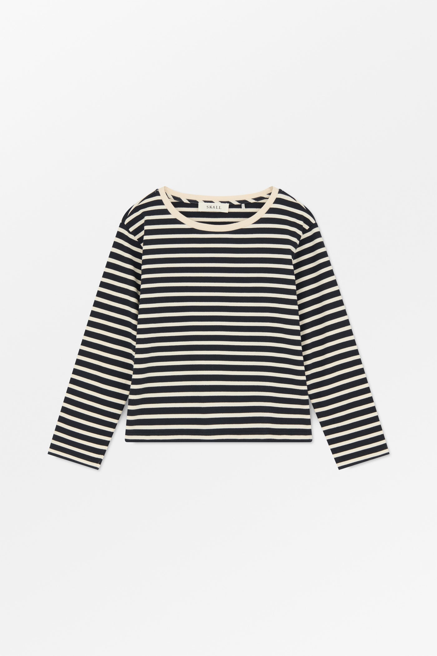 Skall Studio Marron oversized blouse Blouse Navy/Off white stripe