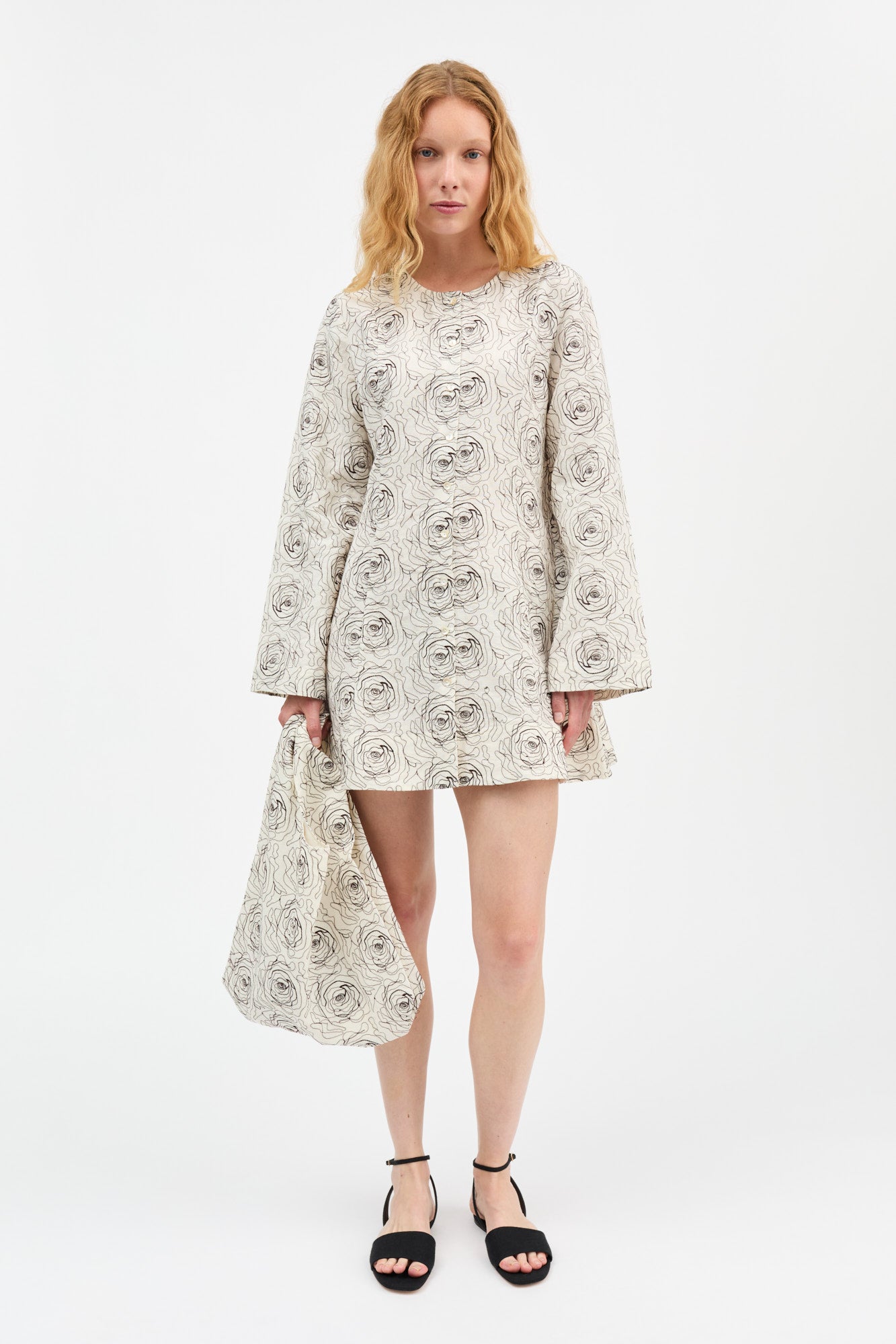 Skall Studio Mollie dress Dress Ecru