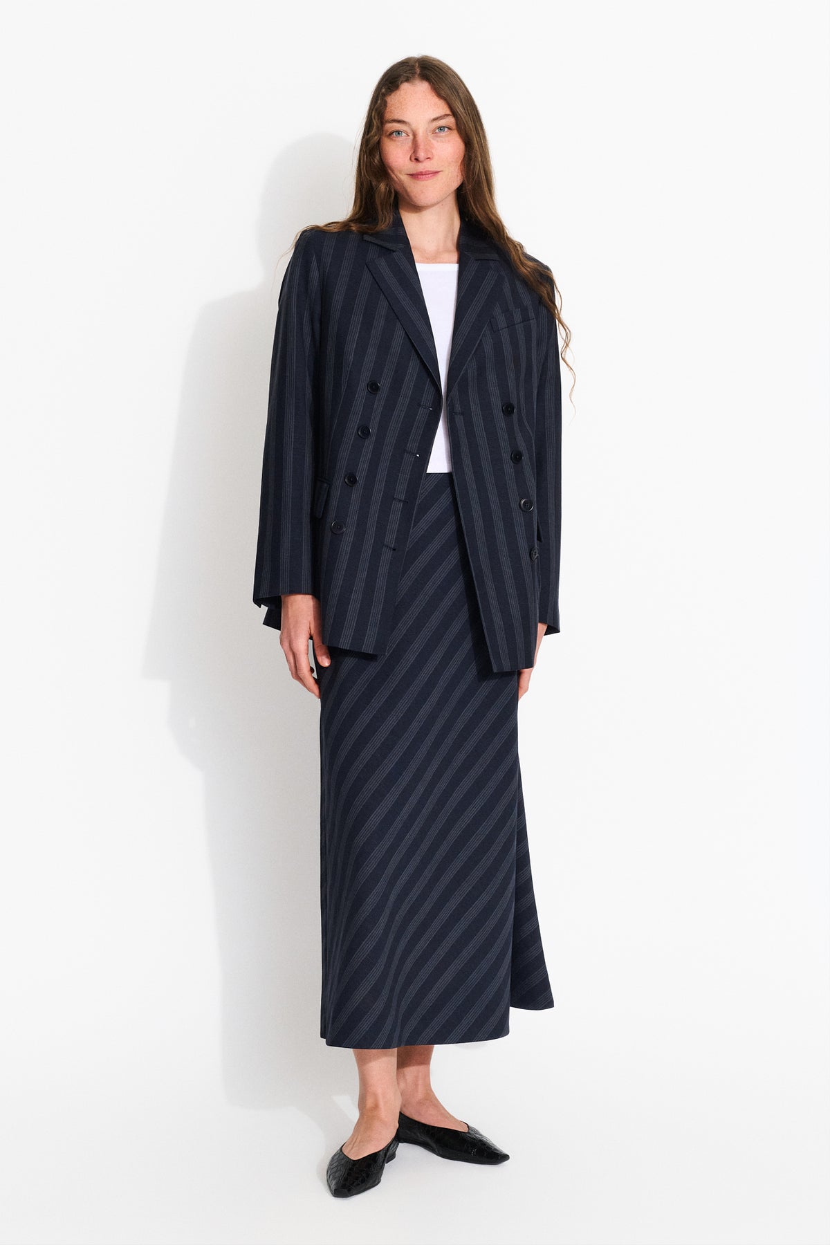 Skall Studio Pattie blazer Blazer Navy pinstripe