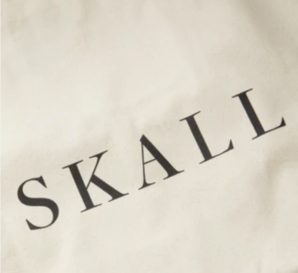 Skall Studio SKALL Store Paper Bag  Off white