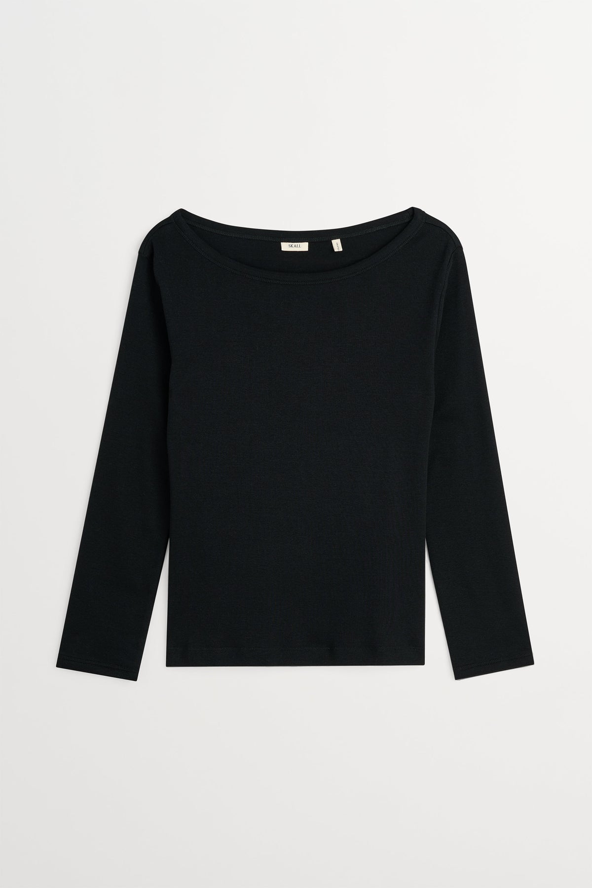 Skall Studio Seventies wide neck blouse Tee Black
