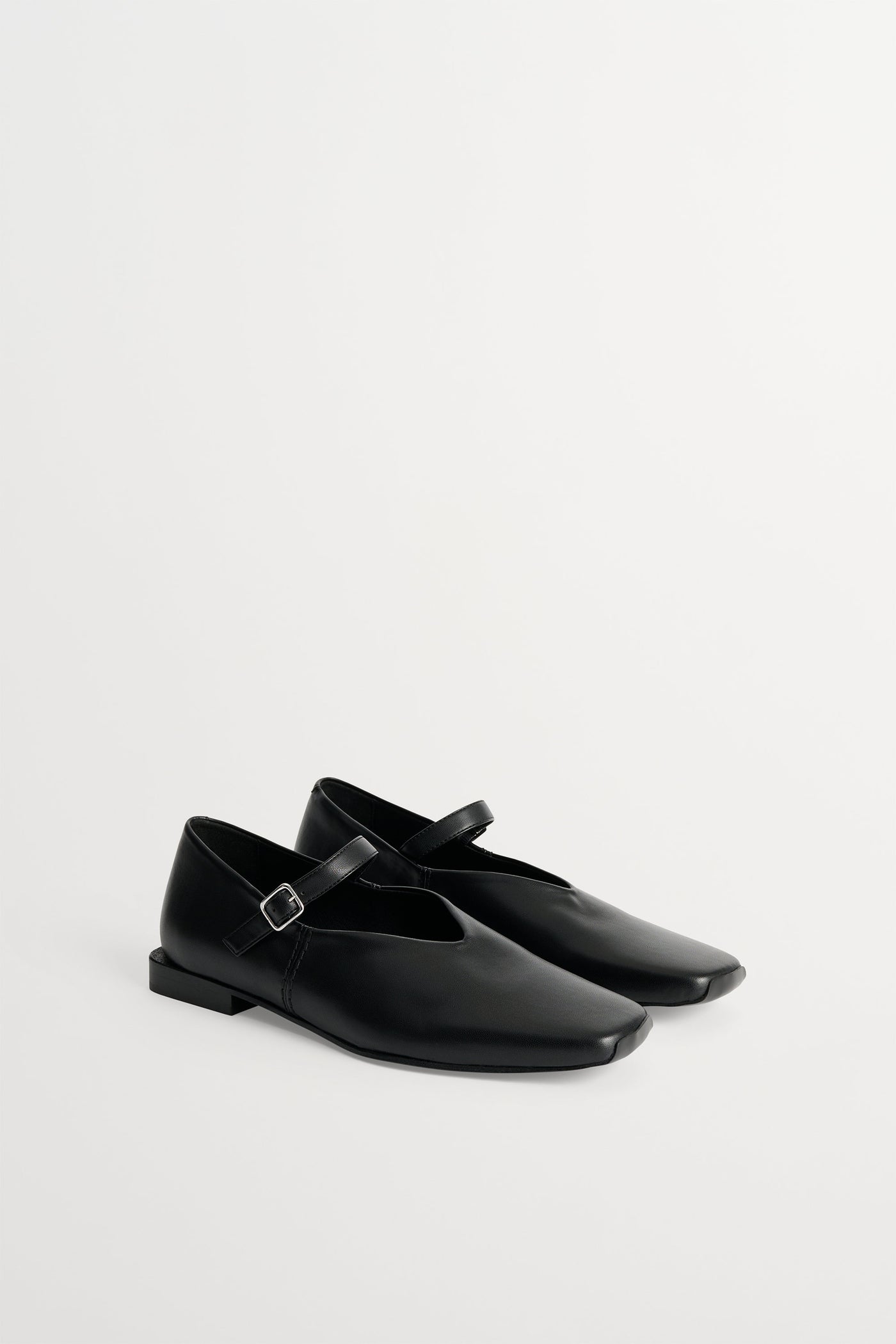 Skall Studio Square strap loafer Shoes Black