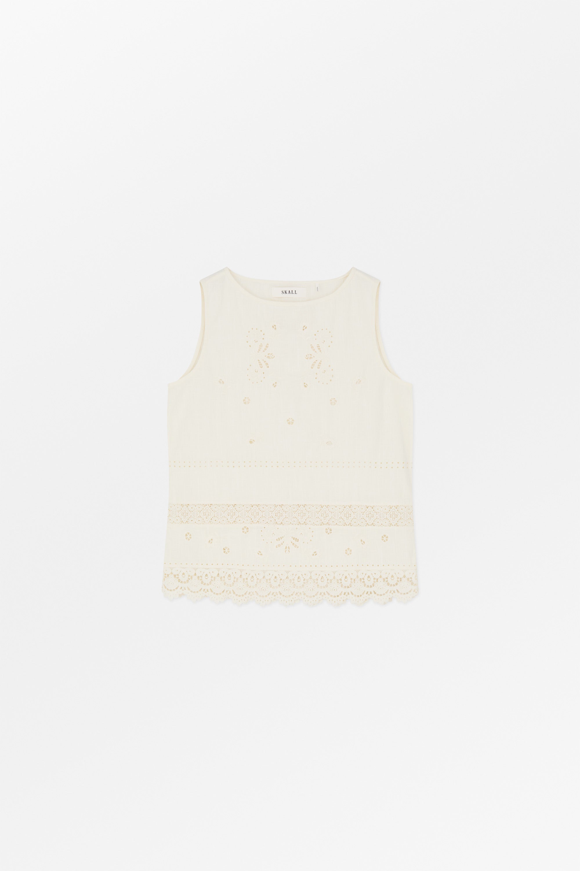 Tallulah top - Antique white – Skall Studio US