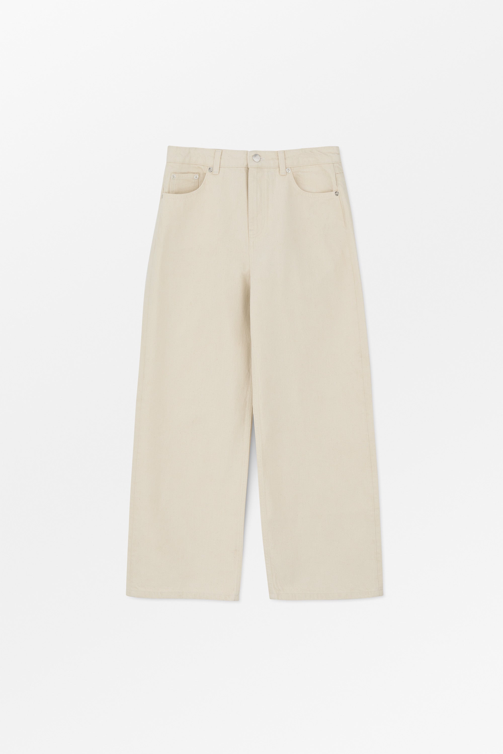 Skall Studio Taylor cropped jeans Jeans Ecru